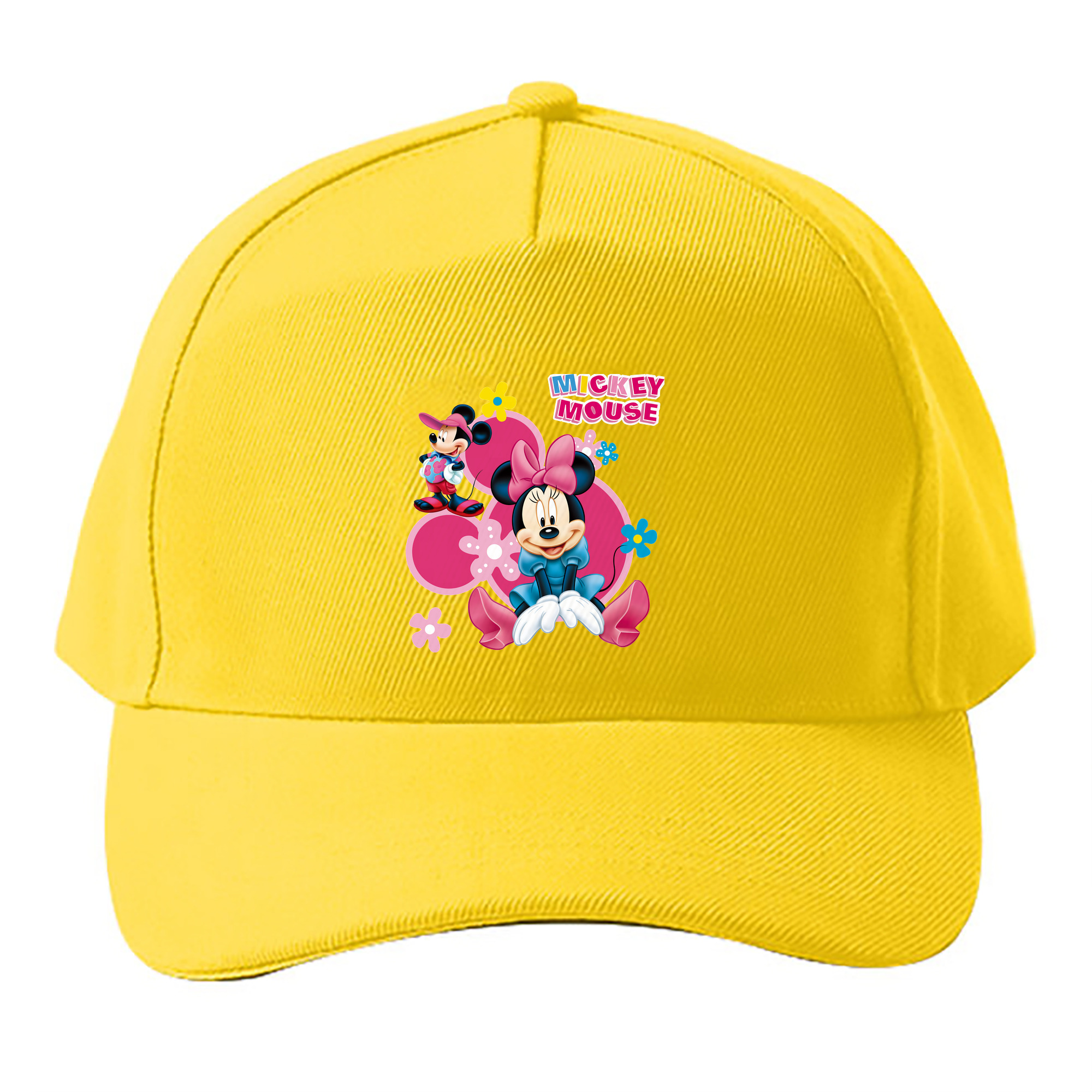 （画像用） ミッキーマウス Mickey Mouse ベースボールキャップ 綿100％ 男女兼用 帽子 スポーツ